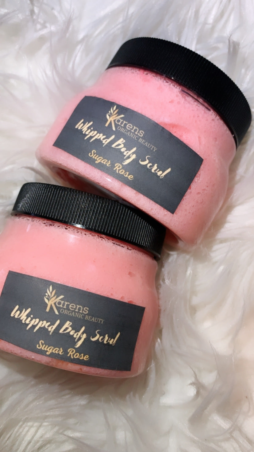 Whipped Body Scrub - Sugar Rose (8 oz)